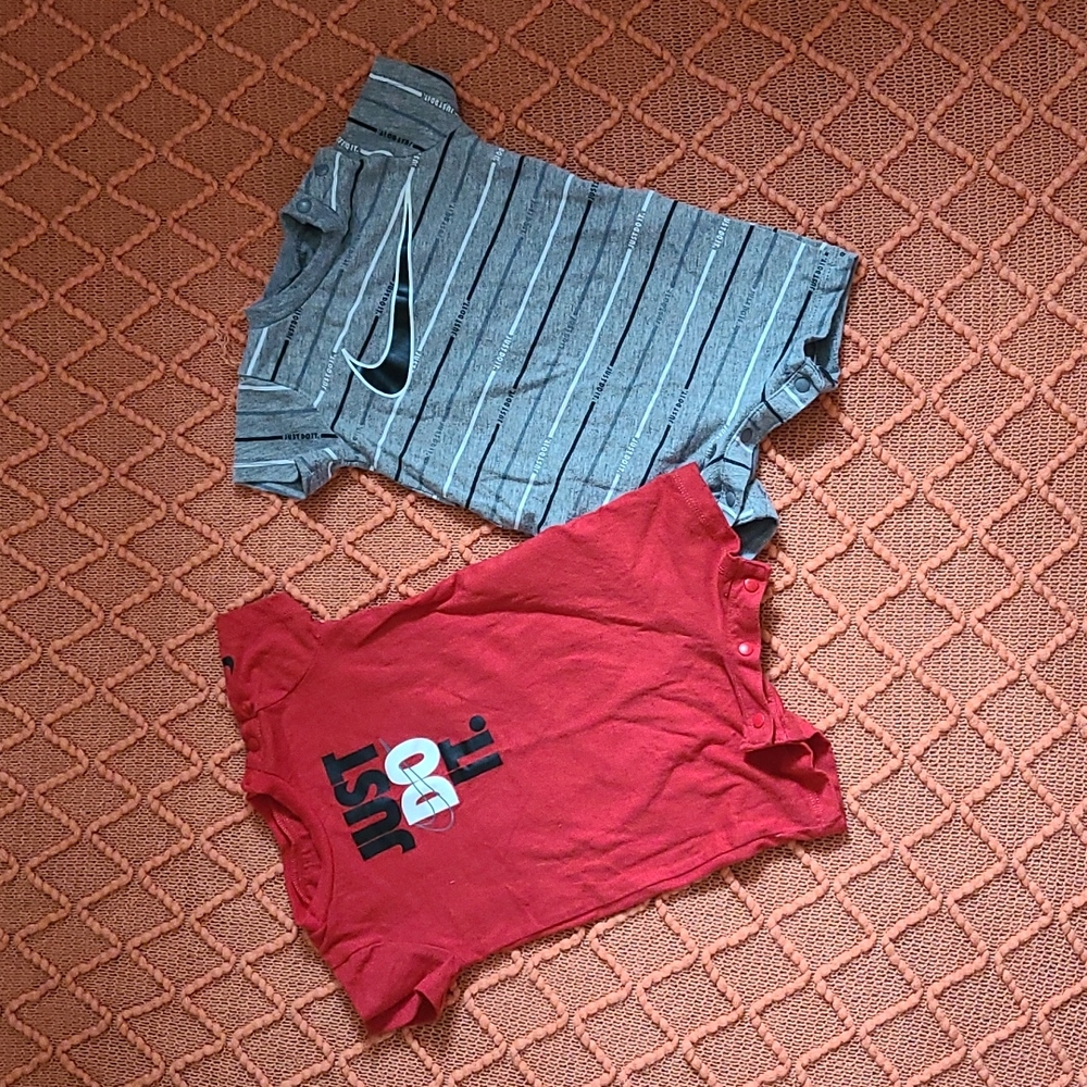 Set of 2 Nike Baby Rompers